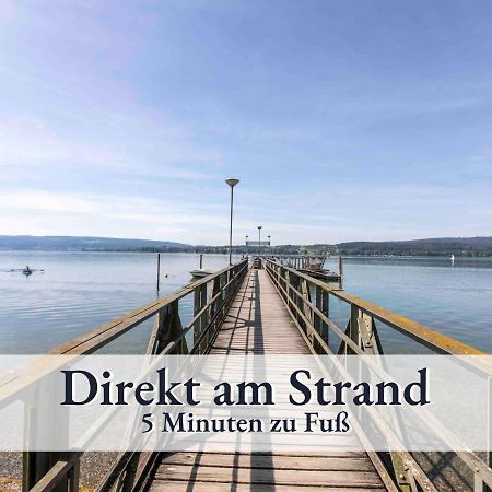 Grosse Moderne Ferienwohnung In Bester Bodenseelage L 1 Minute Zum Bodensee L 3 Zimmer L Vollausgestattete Kueche L Sonnenbalkon L Wlan L Willkommen Im Apartment Mettnau Radolfzell am Bodensee Zewnętrze zdjęcie